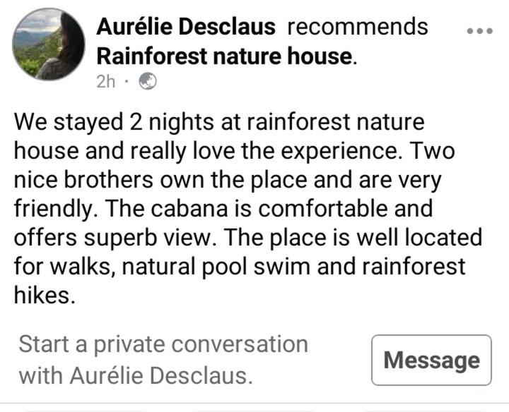 Rainforest Nature House Deniyaya Dış mekan fotoğraf